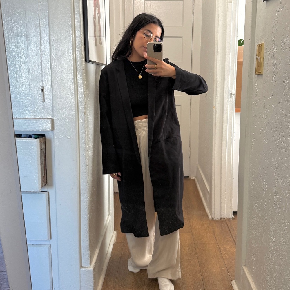 H&M Longline Lightweight Jacket